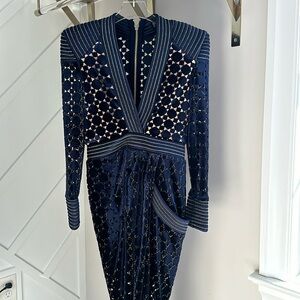 ZHIVAGO - Navy Gown - US6